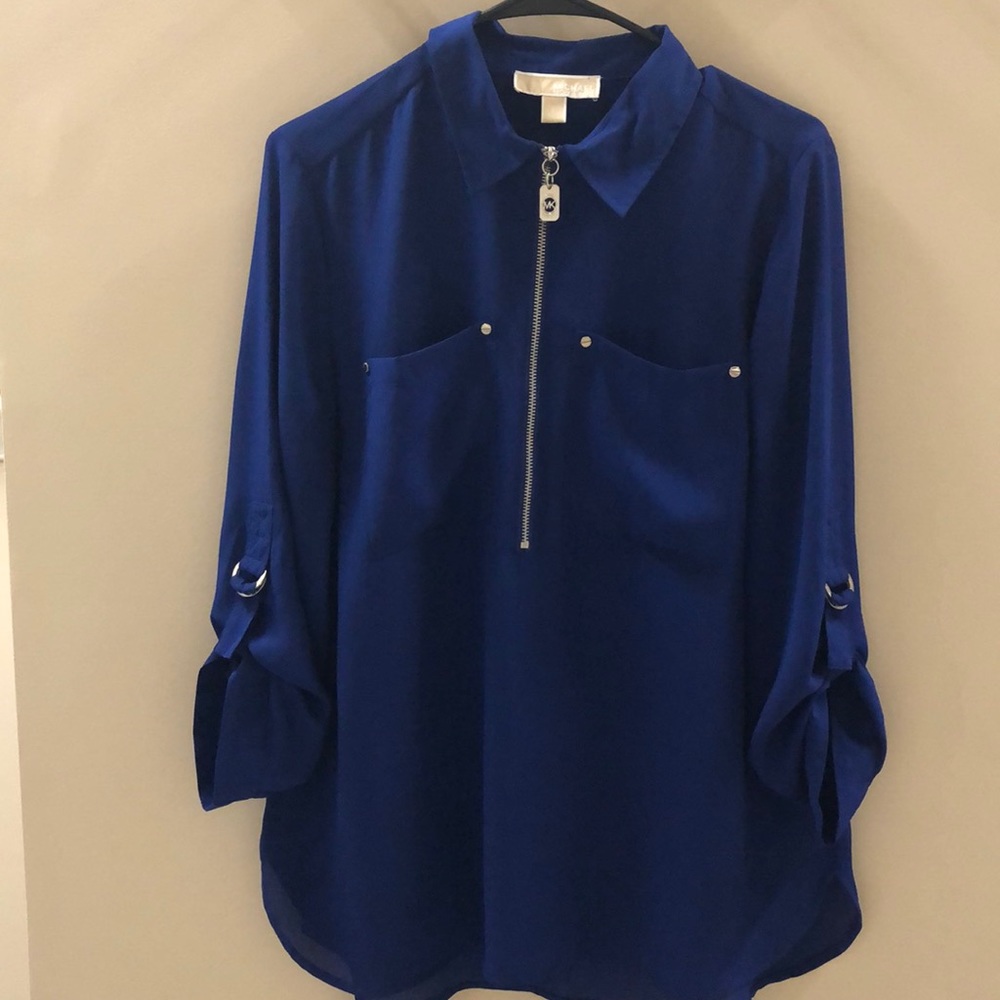 ****SOLD*****Michael Kors Blouse Size L WORN TWICE